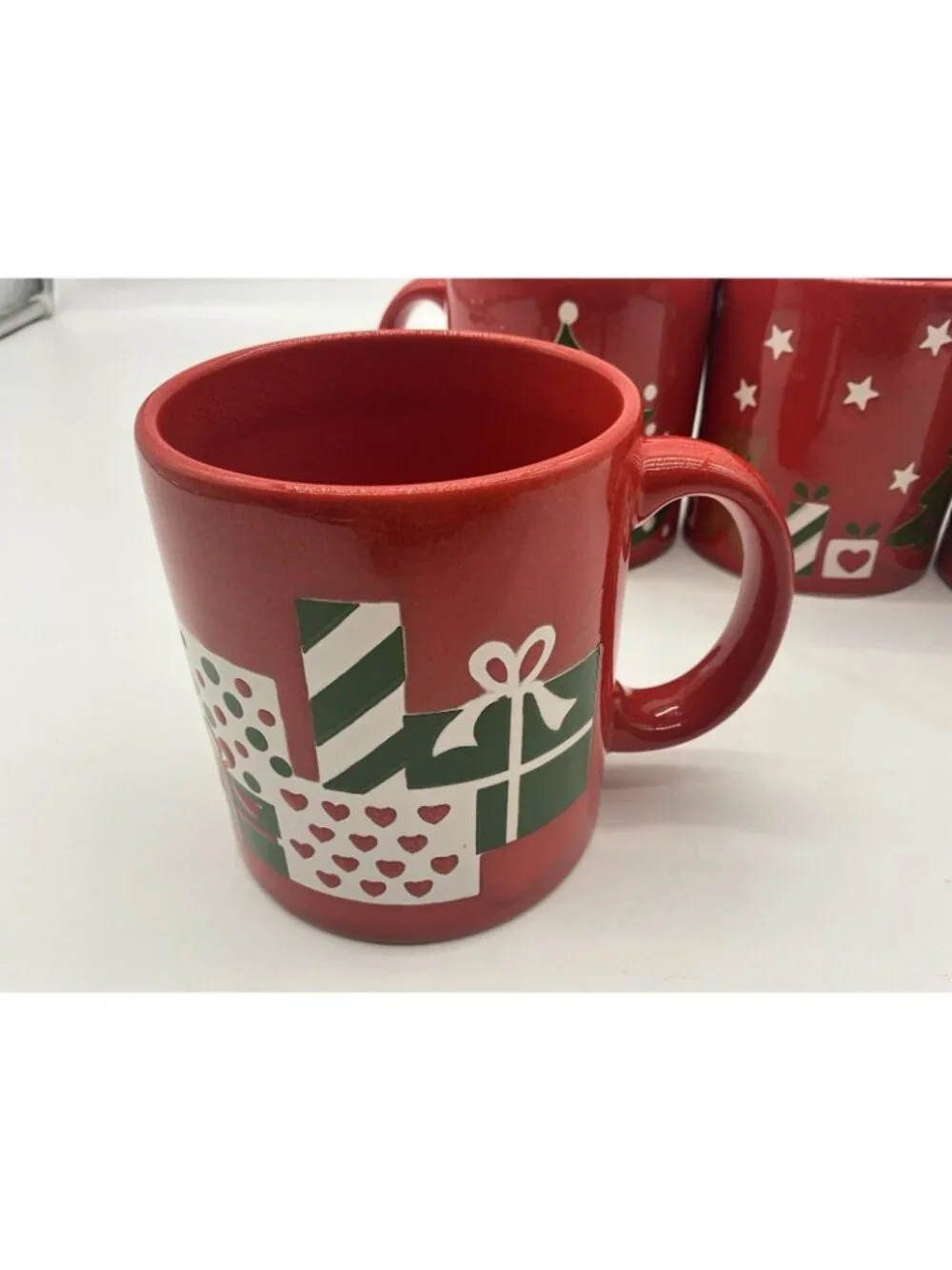 Waechtersbach Set of Four Vintage Coffee Mugs Each Different Design Christmas